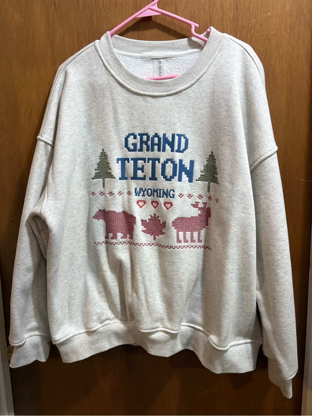 Altarโd State AS Revival Embroidered Grand Teton Wyoming Crewneck